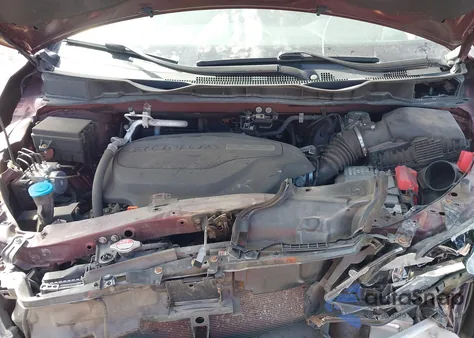 2018 Honda Odyssey Ex-L из США, поврежденный, VIN 5FNRL6H72JB084599